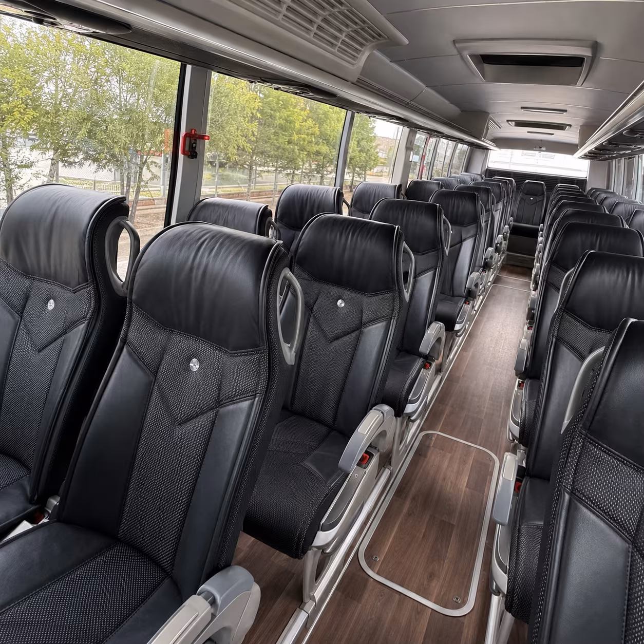 buena park wine tour brewery transportation onboard seating