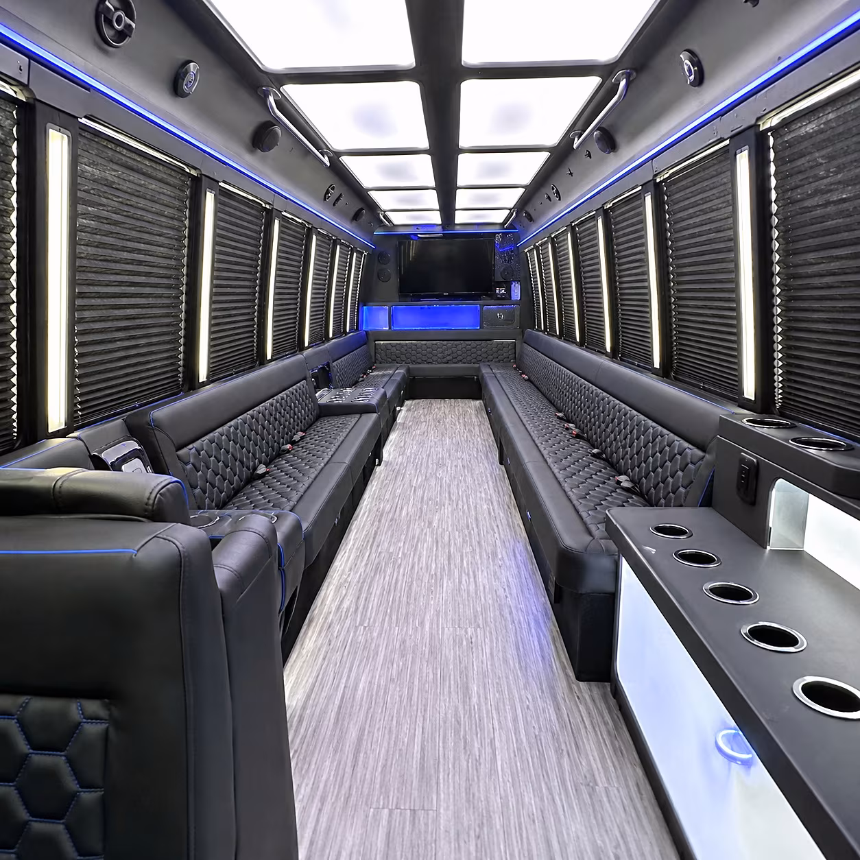 corporate party bus rental