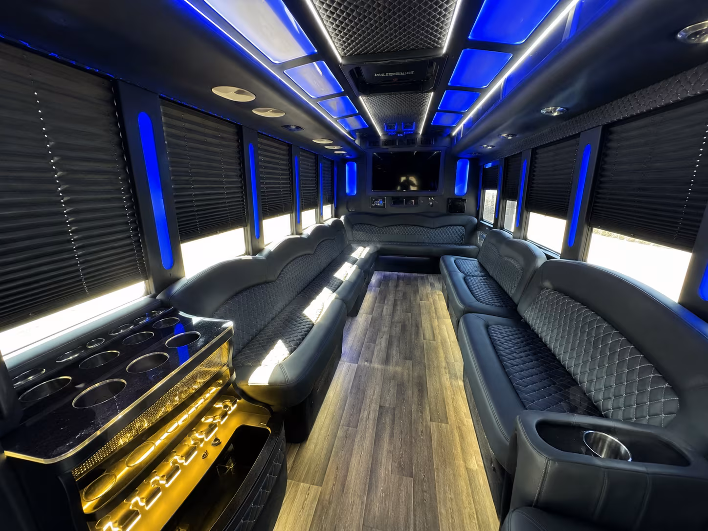 quinceanera sweet 16 party bus rental